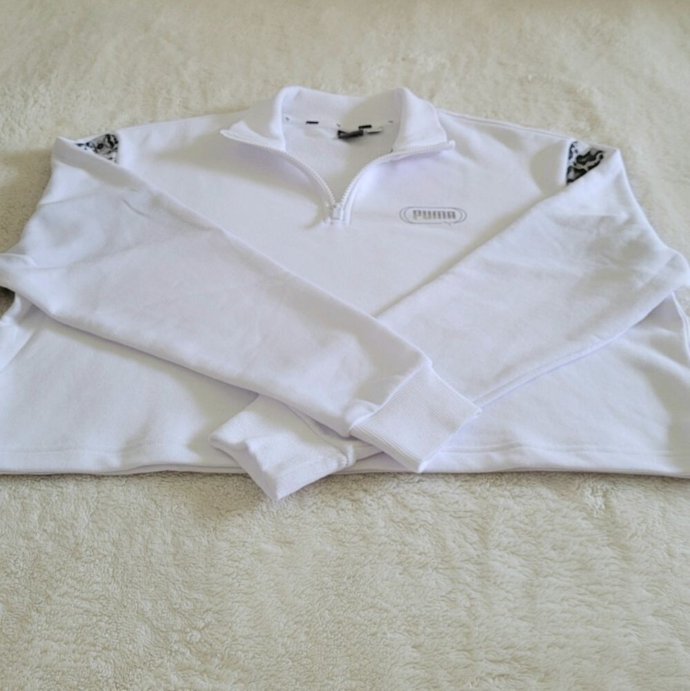 Puma Cropped Track Jacket - NWT - Picture 14 of 16